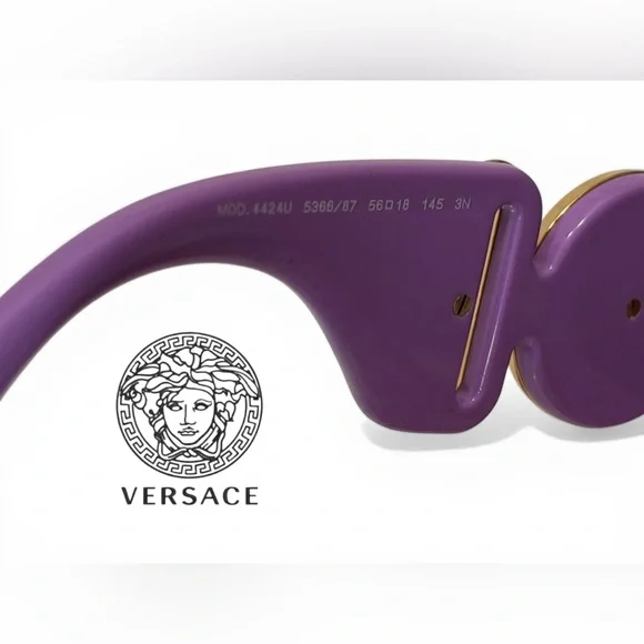Versace VE4424U
Maxi Medusa Biggie 
Sunglasses. BRAND NEW LILAC BEAUTIES! - Picture 7 of 10